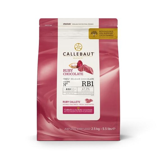 Callebaut Callets Ruby 2.5kg