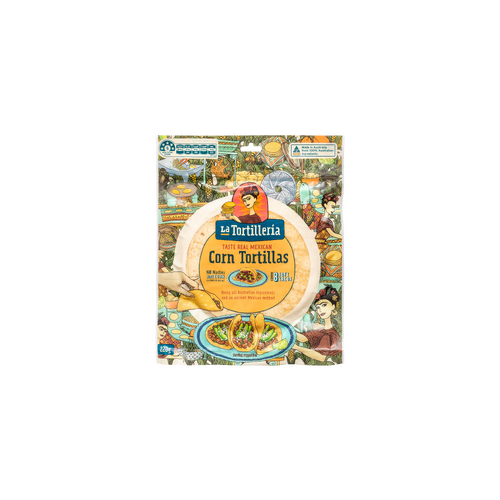 Tortillas Retail 8pc 12x220gm