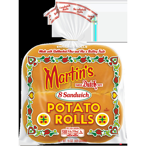 Martins Potato Rolls 4"x60